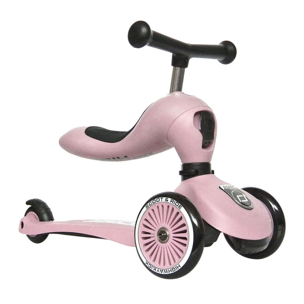 2-in-1 Highwaykick 1 Scooter - Pink