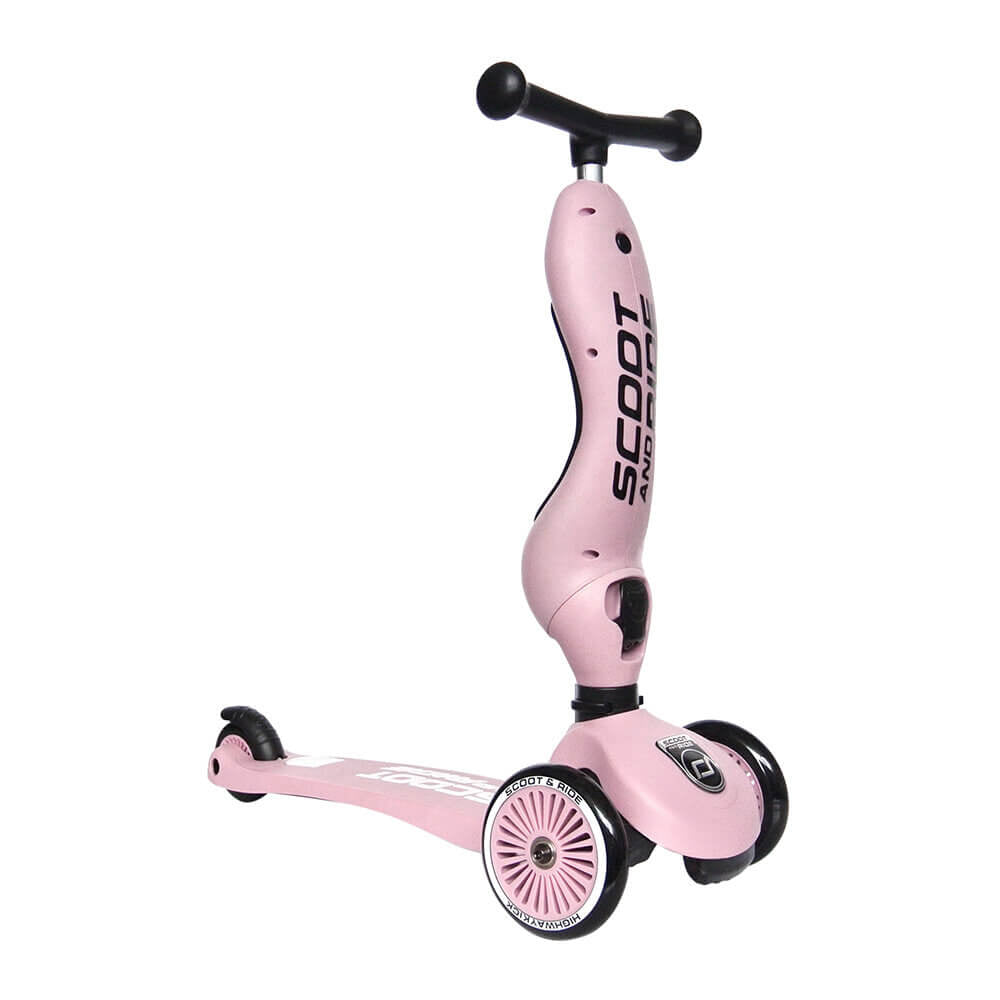 2-in-1 Highwaykick 1 Scooter - Pink
