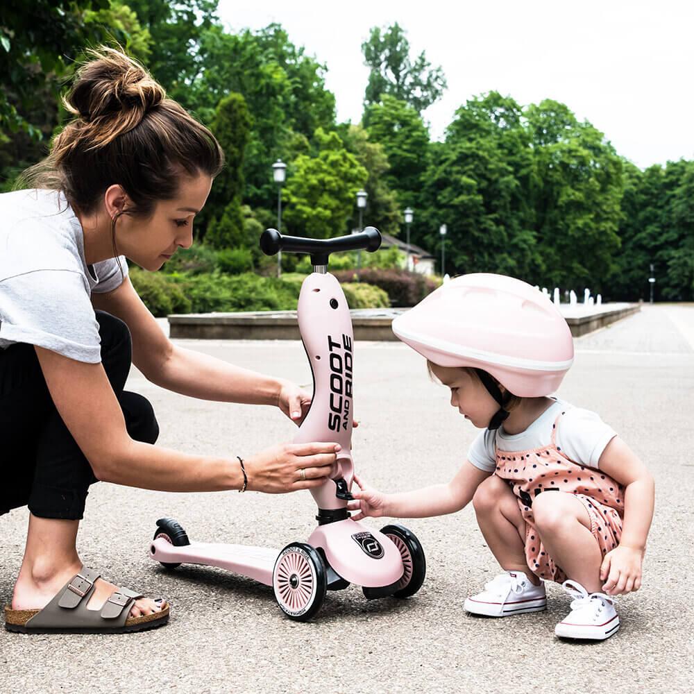 2-in-1 Highwaykick 1 Scooter - Pink