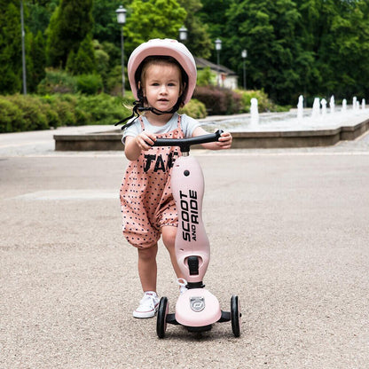 2-in-1 Highwaykick 1 Scooter - Pink