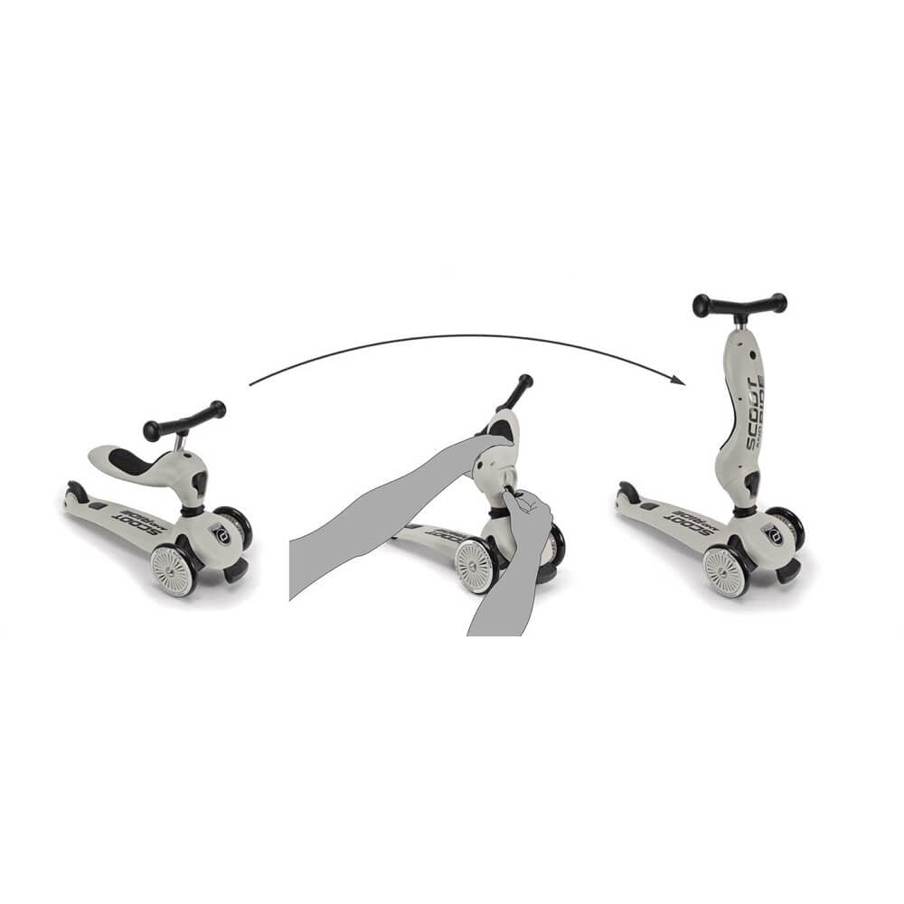 2-in-1 Highwaykick 1 Scooter - Pink