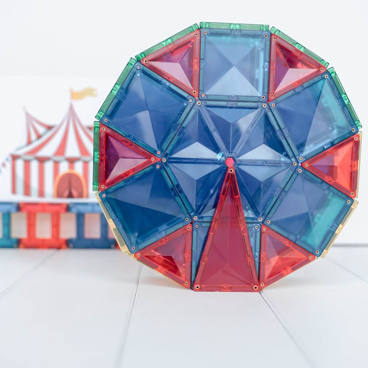 Magnetic Building Tiles - Mega Pack (212 pcs)