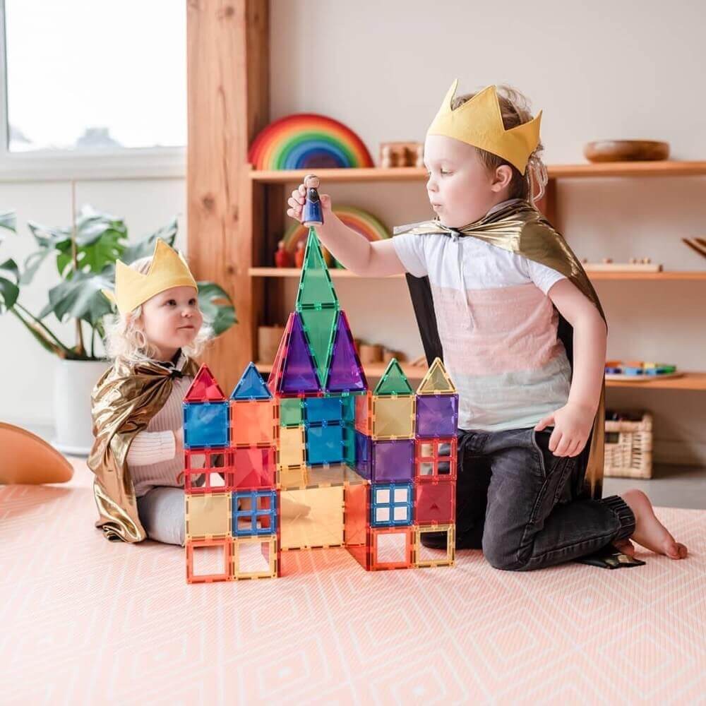 Magnetic Building Tiles - Mega Pack (212 pcs)