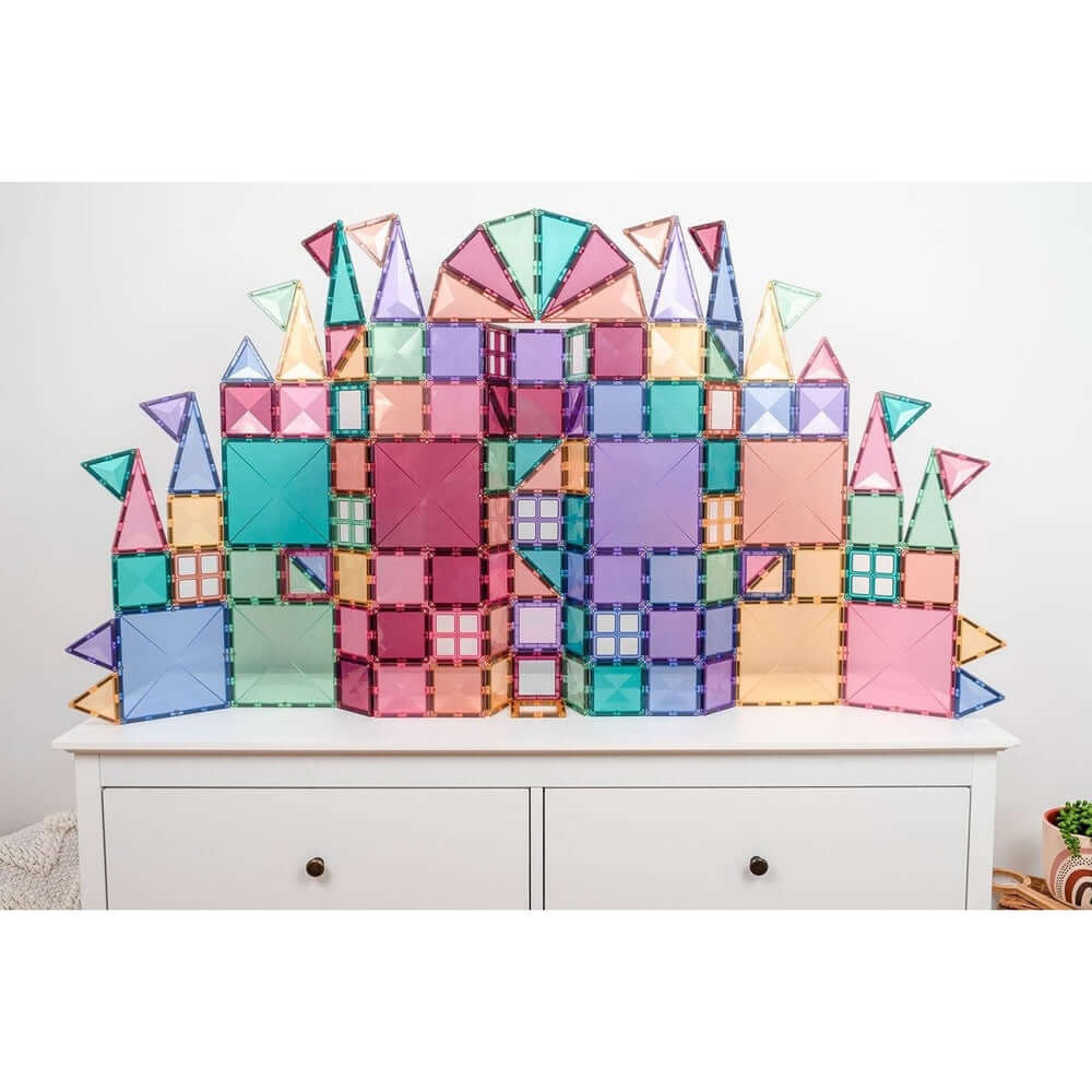 Connetix Magnetic Tiles - Pastel Creative (120 pcs)