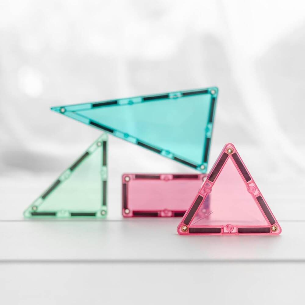 Connetix Magnetic Tiles - Pastel Mega Pack (202 pcs)
