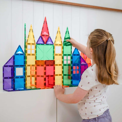Rainbow Magnetic Tiles Creative (102 pcs)