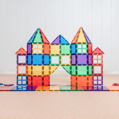 Rainbow Magnetic Tiles Starter Pack (60 pcs)