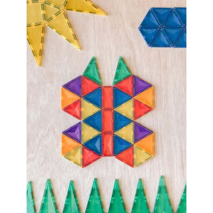Rainbow Magnetic Tiles Starter Pack (60 pcs)