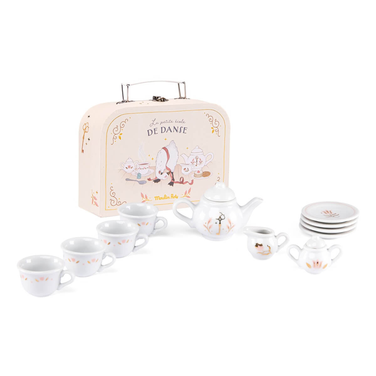 Porcelain Tea Set Case - Little Dance School