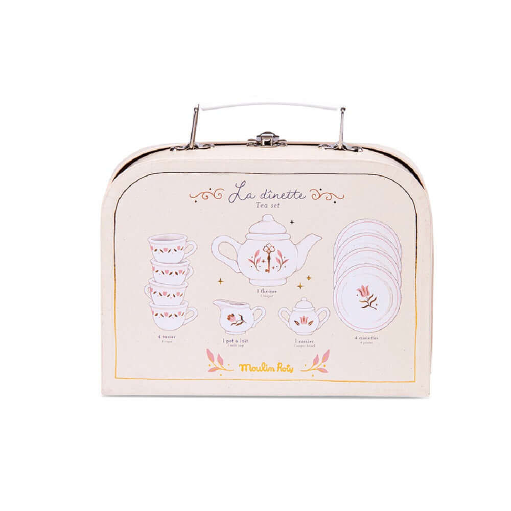 Porcelain Tea Set Case - Little Dance School