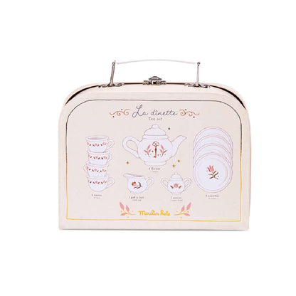 Porcelain Tea Set Case - Little Dance School