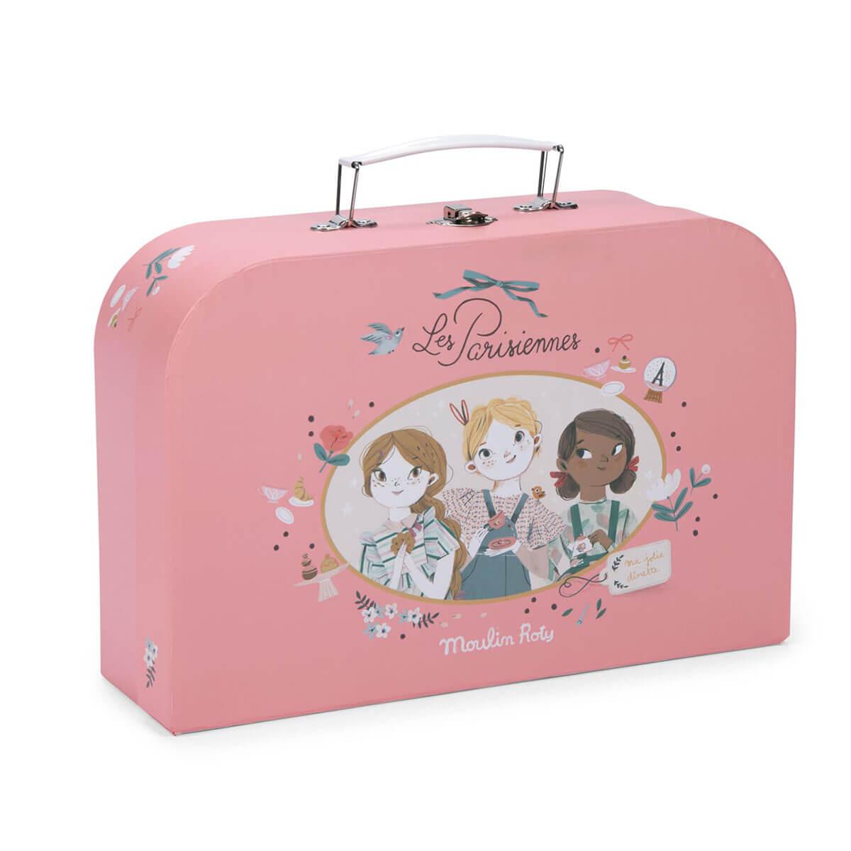 Metal Tea Set Case - Les Parisiennes