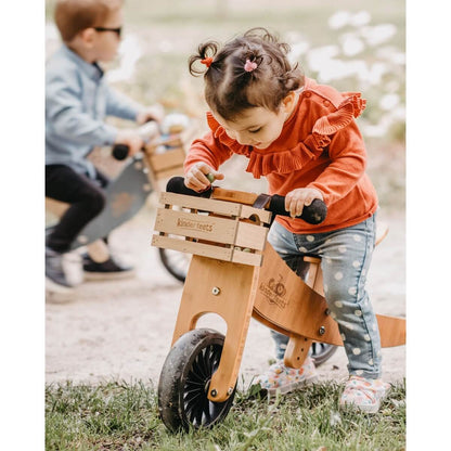 2-in-1 Tiny Tot PLUS Balance Bike - Bamboo