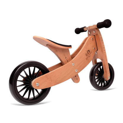 2-in-1 Tiny Tot PLUS Balance Bike - Bamboo