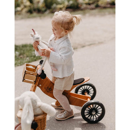 2-in-1 Tiny Tot PLUS Balance Bike - Bamboo