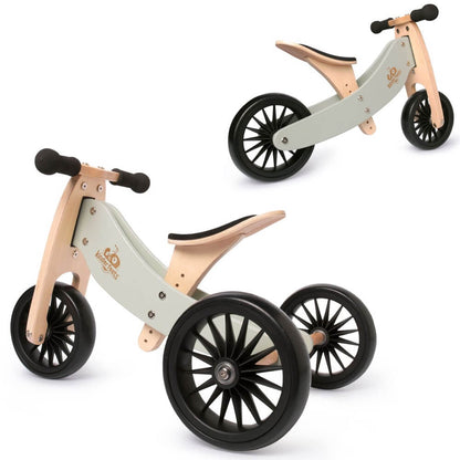 2-in-1 Tiny Tot PLUS Balance Bike - Silver Sage