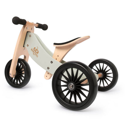 2-in-1 Tiny Tot PLUS Balance Bike - Silver Sage