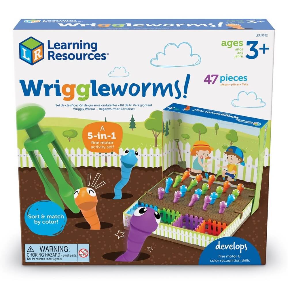 Wriggleworms! Motor Skills Game - Worms in the Garden