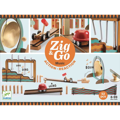 Zig & Go - Music, 52 pcs. Musical Set for Kids